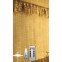 Гірлянда Chomik Штора 3 х 3 м 300 LED Теплий білий USB з пультом (5900779879997)
