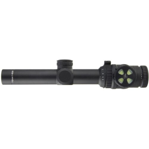 Оптичний приціл Trijicon AccuPoint 1-6x24 BAC Amber Triangle Tritium / Fiber Optics (TR25-C-200091)