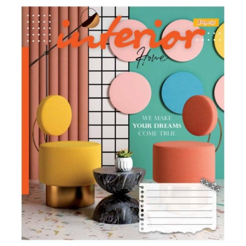 Зошит 1 вересня А5 Interior 48 аркушів, лінія (766451)