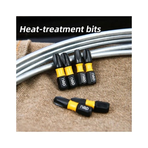 Набір біт Deli PH3 x 25 мм, 2шт (EDL251003Z)