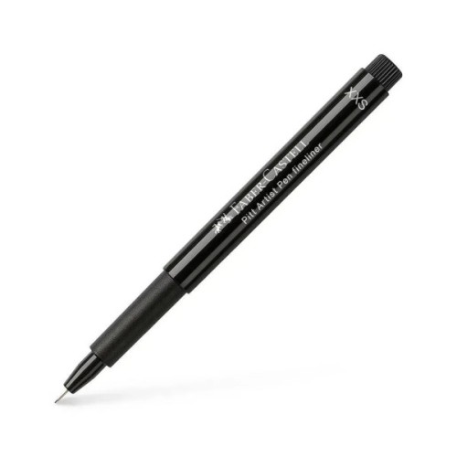 Лайнер Faber-Castell набір ручок капілярних PITT ARTIST PEN колір чорний 6 шт. (XXS, XS, S, F, M, 1,5) (32101)