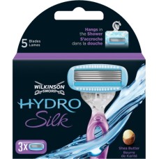 Змінні касети Wilkinson Sword Hydro Silk 3 шт. (4027800006007)