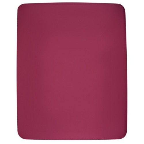 Простирадло Ardesto Mix&Match 100% бавовна, сатин бордовий 180х240 см (ART1824FSR)