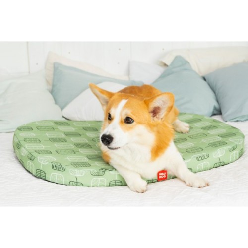 Чохол на матраци для тварин WAUDOG Relax Зелене листя L 100х70 см (1310-0108)