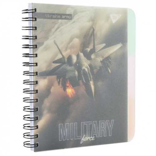 Блокнот Yes А5 Military 144 аркуша пластикова обкладинка (681953)