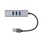 Концентратор Cabletime USB 3.0 to 3xUSB 3.0 + RJ45 0.15m (CA913374)