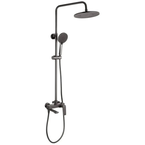 Душовий гарнітур Kroner Graz-GRP063 + змішувач Graz-GRP010 (CVS30162)