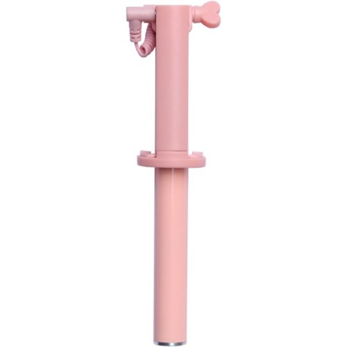 Монопод для селфі Grand-X Elegant 3,5 U-кріплення, персиковий (E3UPC)