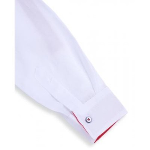 Сорочка дитяча E&H з червоним метеликом (G-233-152B-white-red)