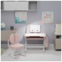 Парта зі стільцем Evo-kids (стол+стул+полка+лампа) Pink (BD-20 PN)