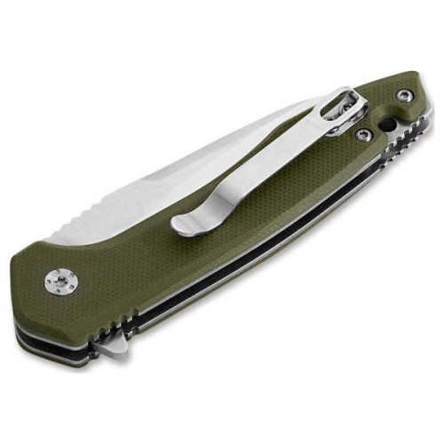 Ніж Maserin Explorer, 440C, G10, зелений (46003/G10V)