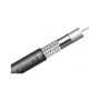 Кабель телевізійний FinMark RG-58-TC90 коаксіальний, black, 100м=1бхт (045821)