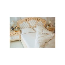 Постільна білизна MirSon Сатин Corner Moko White 200х220 - Євро (2200001484443)