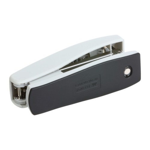 Степлер Buromax пластиковий, 20 аркушів, (скоби №24;26), 123 х 36 х 52 мм, сірий (BM.4201-09)