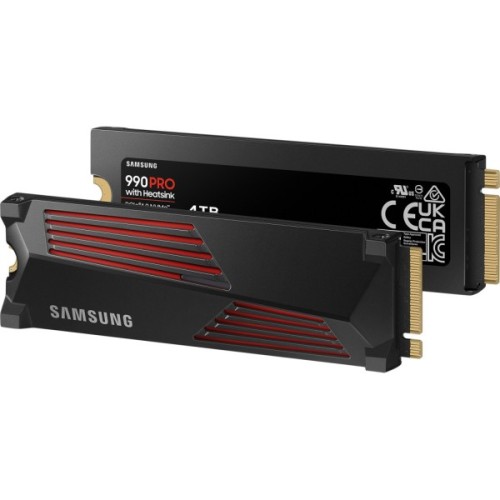 Накопичувач SSD M.2 2280 4TB 990 PRO with Heatsink Samsung (MZ-V9P4T0CW)