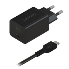 Блок живлення до ноутбуку Lenovo 65W GaN Nano Adapter USB Type-C (40AWGN65EU)