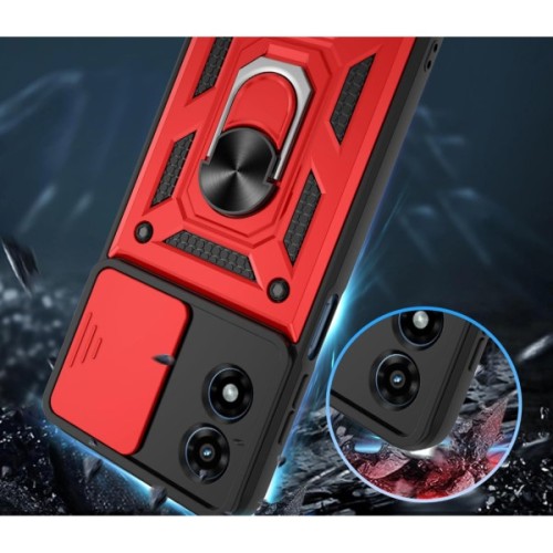 Чохол до мобільного телефона BeCover Military Motorola Moto G04/G04s Red (713065)