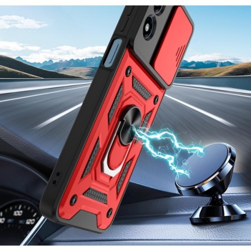 Чохол до мобільного телефона BeCover Military Motorola Moto G04/G04s Red (713065)