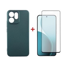 Чохол до мобільного телефона Dengos Oppo Reno14 F/FS 5G Soft+glass Green (DG-KM-182)