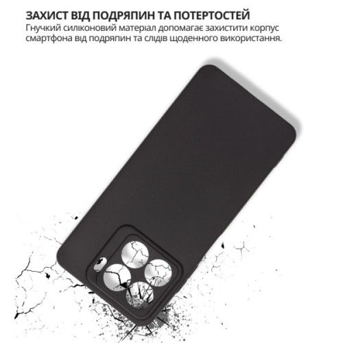 Чохол до мобільного телефона BeCover silicone ZTE Blade A56 Black (714935)