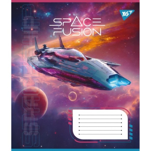 Зошит Yes Space fusion А5 36 аркушів клітинка (767070)