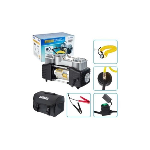 Автомобільний компресор VITOL "Вулкан" KA-B12122 150psi/25Amp/90л (KA-B12122)