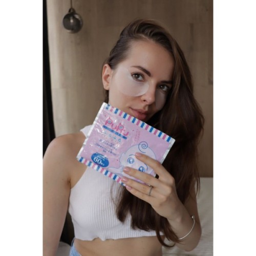 Патчі під очі SPC Puru Eye Sheet Mask Омолоджуючі ліфтингові 60 шт (4967989002387)
