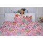 Постільна білизна MirSon Бязь Ranforce Elite 17-0512 Bombs pink Сімейний 160x220 (2200004733357)