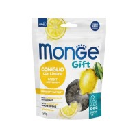 Ласощі для собак Monge Gift Dog Immunity support кролик з лимоном 150 г (8009470085700)