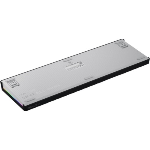 Клавіатура Hator Skyfall 100 Aurum Lemon RGB Wireless/Bluetooth/USB UA Black/White (HTK3100UA)