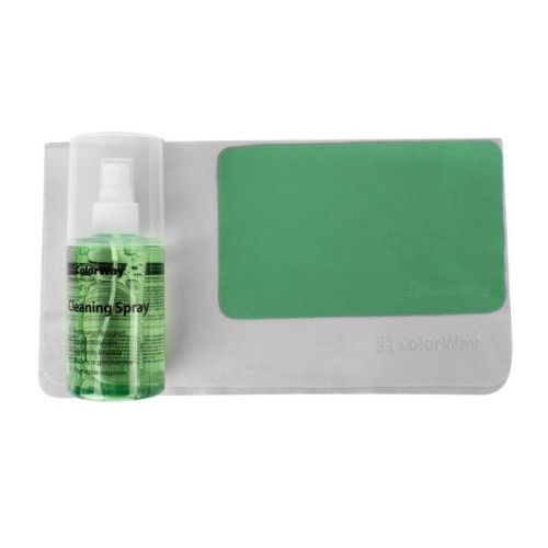 Універсальний чистячий набір ColorWay Cleaning Kit XL for Screens, TVs, PCs (CW-5200)
