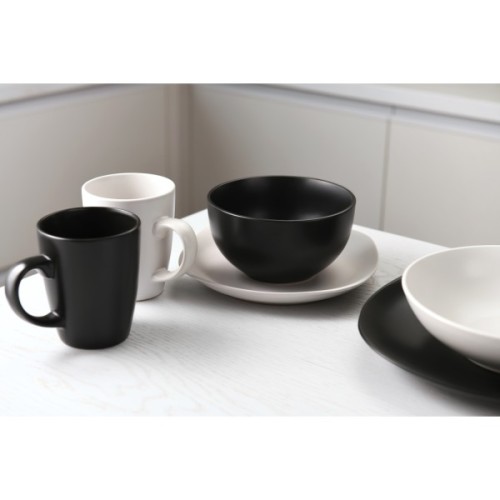 Тарілка Ardesto Molize Dinner Quadrate 27х27 см Black (AR2927MB)