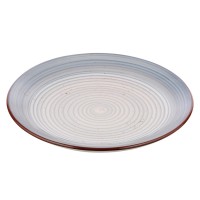 Тарілка Ardesto Salerno, 19.5см, кераміка, сірий/світло-сірий (AR1219SG)