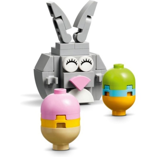 Конструктор LEGO Великодній кролик і полювання на курячі яйця (40808)