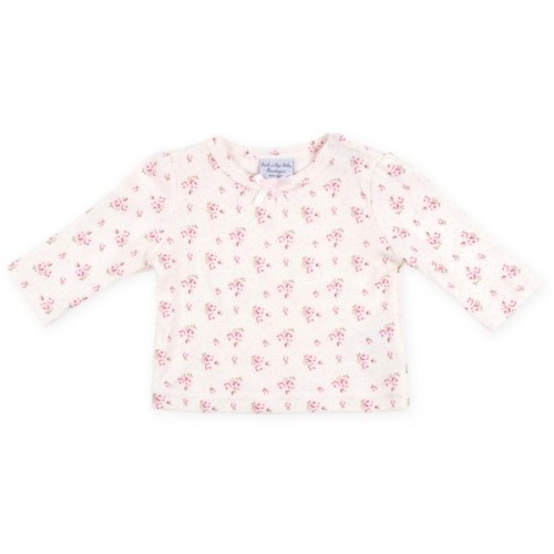 Набір дитячого одягу Luvena Fortuna велюровий рожевий з кроликом (EP6149.NB)