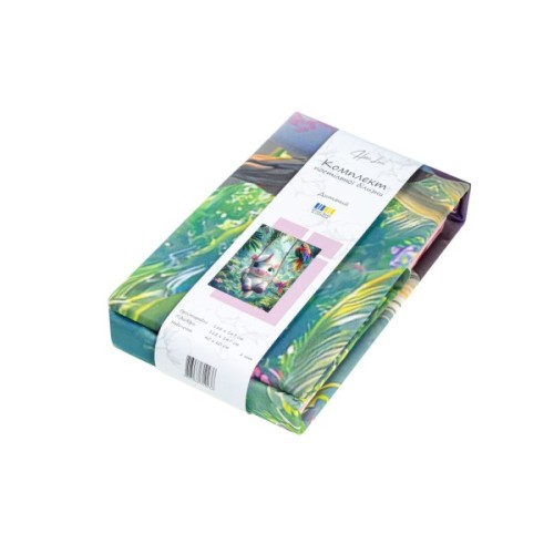 Дитячий постільний набір Home Line Одноріг у джунглях (193168)