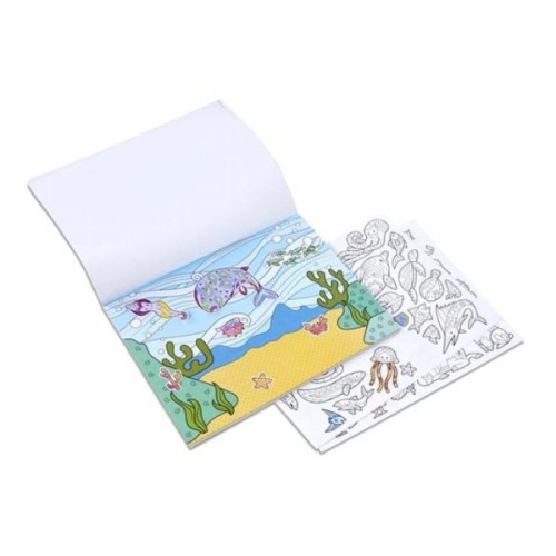 Набір для творчості Melissa&Doug Набір розмальовок-наліпок Тварини (MD9468)