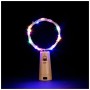 Гірлянда ColorWay пробка для пляшки на батарейках LED 20/2М (5шт/уп) кольорова (CW-GC-20L2BMC)