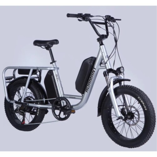 Електровелосипед Dorozhnik 20" ADAMANT HDD рама-18,5" 48B 17.5+12.5А*г 1000Вт 2026 срiблястий (ELB-D-20-080)