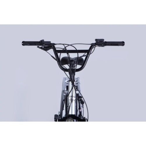 Електровелосипед Dorozhnik 20" ADAMANT HDD рама-18,5" 48B 17.5+12.5А*г 1000Вт 2026 срiблястий (ELB-D-20-080)