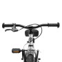 Дитячий велосипед Miqilong ST 12" сріблий (RBB-ST12-SILVER)