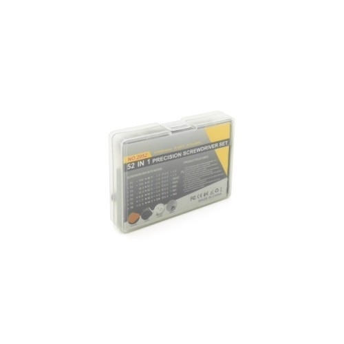 Викрутка Voltronic 52-in-1, насадки та головки, довжина тримача 88 mm, Box (YT-52-1)