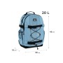 Рюкзак шкільний GoPack Education Teens 186 блакитний (GO25-186L-2)