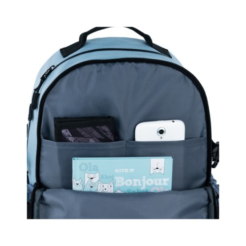 Рюкзак шкільний GoPack Education Teens 186 блакитний (GO25-186L-2)