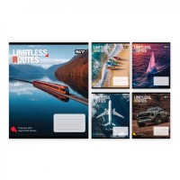Зошит Yes Limitless routes А5 48 аркушів клітинка (769040)