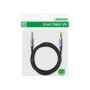 Кабель мультимедійний 3.5mm M to 3.5mm M 1.5m (4pin) AV183 gray Ugreen (20497)