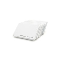 Безконтактна картка Voltronic 125кГц, TK4100, 1.6мм, для перезапису, біла, з прорізом, 50шт. (YT33344)