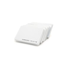 Безконтактна картка Voltronic 125кГц, TK4100, 1.6мм, для перезапису, біла, з прорізом, 50шт. (YT33344)