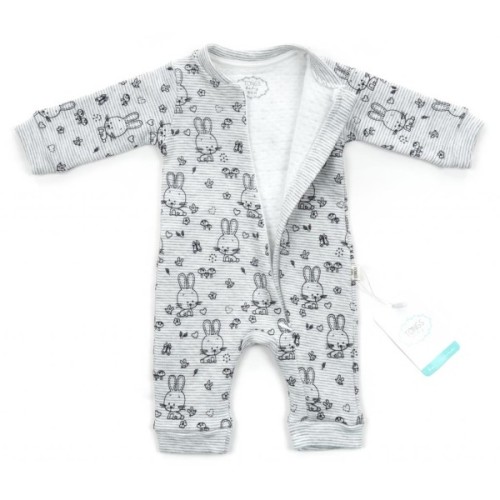 Чоловічок дитячий Tongs з зайчиками (3616-56B-gray)