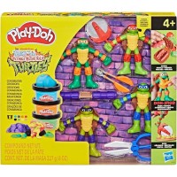 Набір для творчості Hasbro Play-Doh Черепашки-ніндзя Ковабунга (G0556)